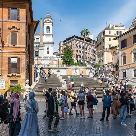 Decimo Meridio- At Spanish Steps- Penzion Řím